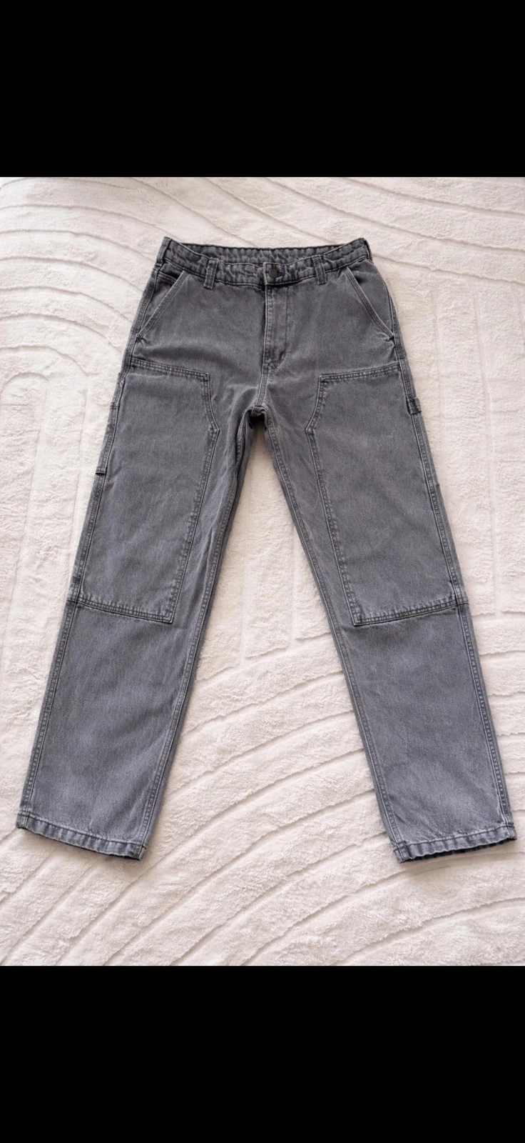 Pantalón cargo gris ZARA – corte de moda – photo 2